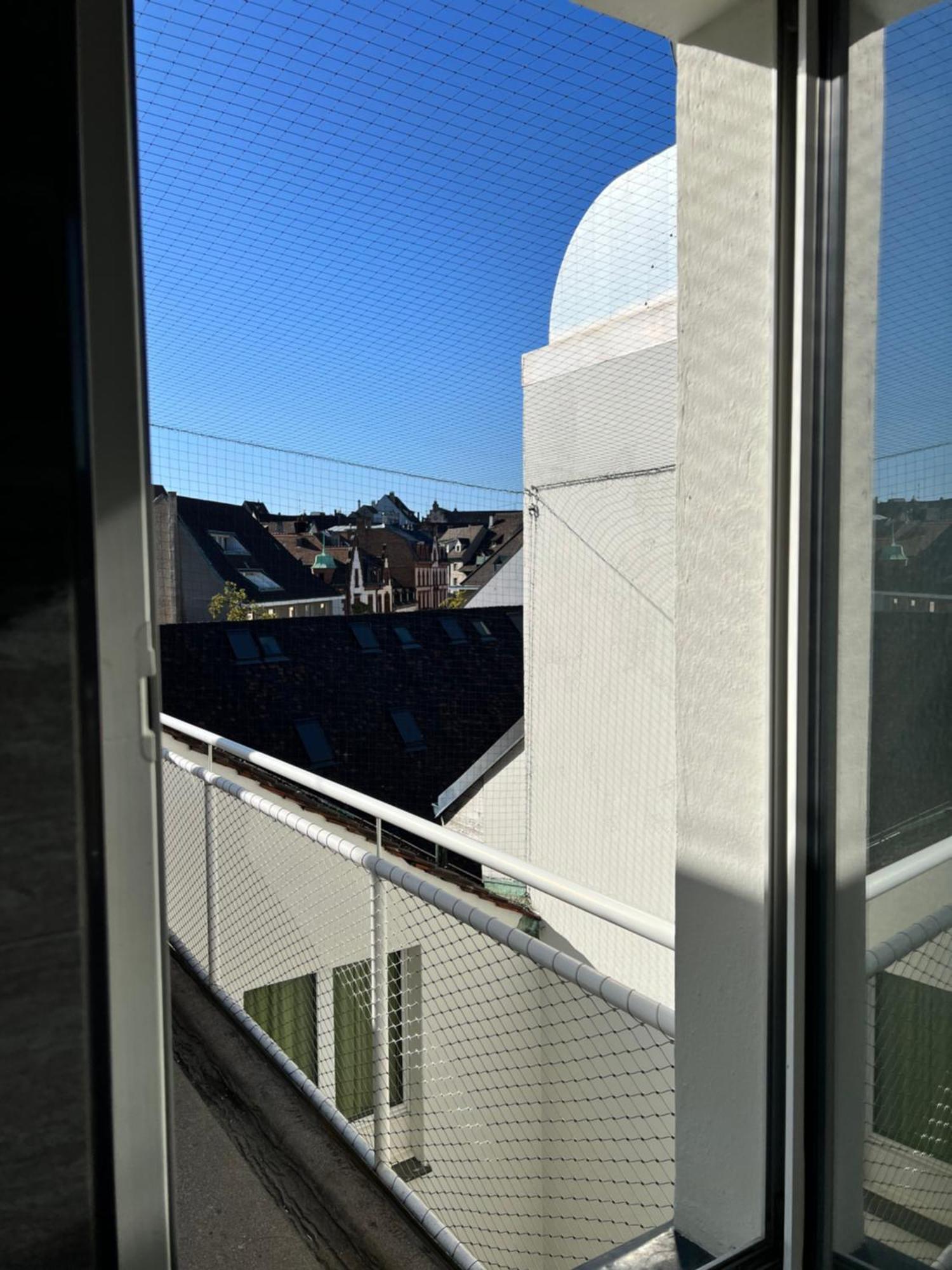 City Center Rooftop Balcony-Studio At Town Hall بازل المظهر الخارجي الصورة